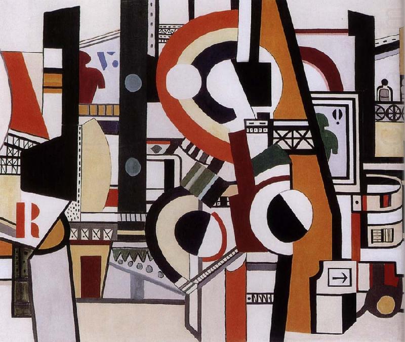 Fernard Leger The disk in the city china oil painting image